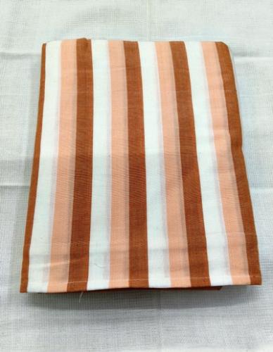 BEDSHEET STRIPE 90X108 2 PILLOW COVER